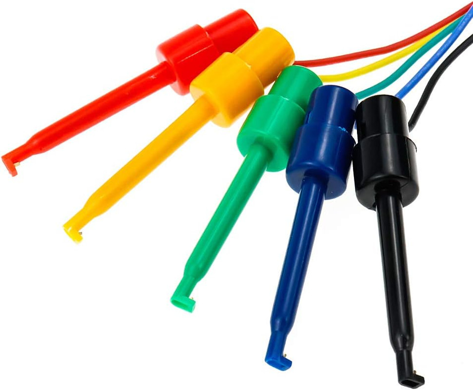 Testing Hook Clip Probe Test Leads Electronics Silicone Test Leads