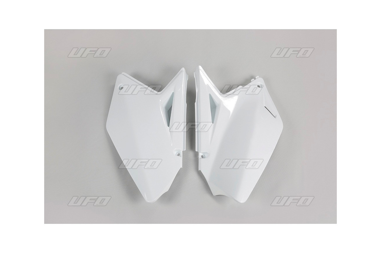 UFO REAR FAIRINGS SU04902 Color Blanco Compatible with Suzuki RM-Z 250