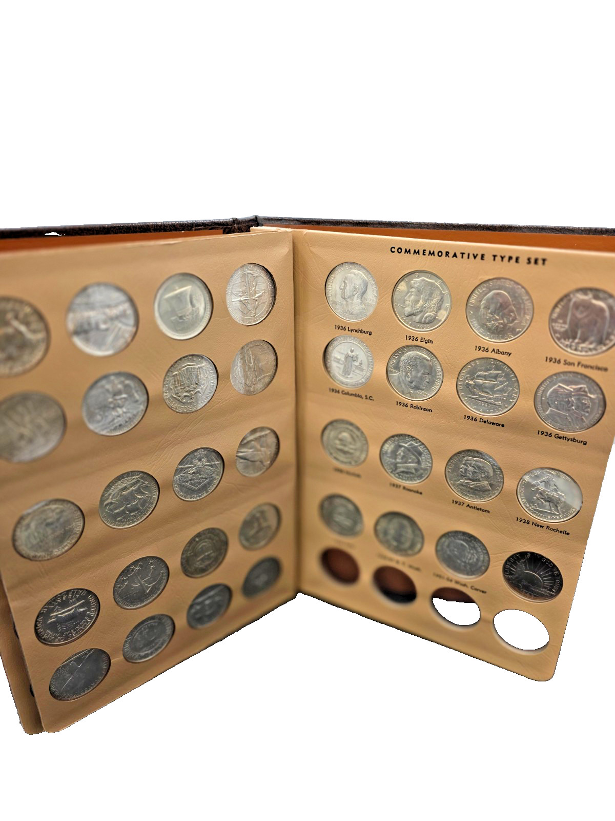 US Commemorative Silver Half $ 50c Complete Set. Including Isabella Quarter!