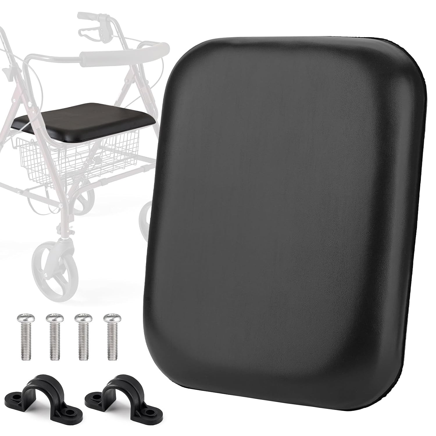 Rollator Seat Cushion, Replacement Padded Seat for Rollator Walker, Rollator Rep