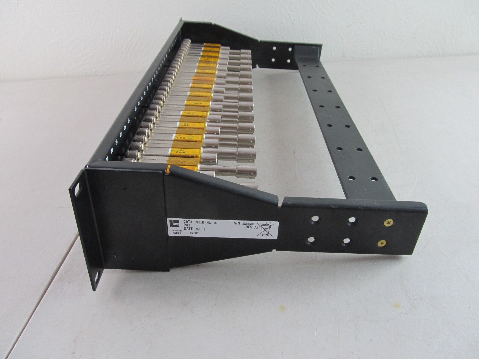 ADC PPI2232-MVJ-BK Midsize Normalled HD Video Patchbay New, No Box