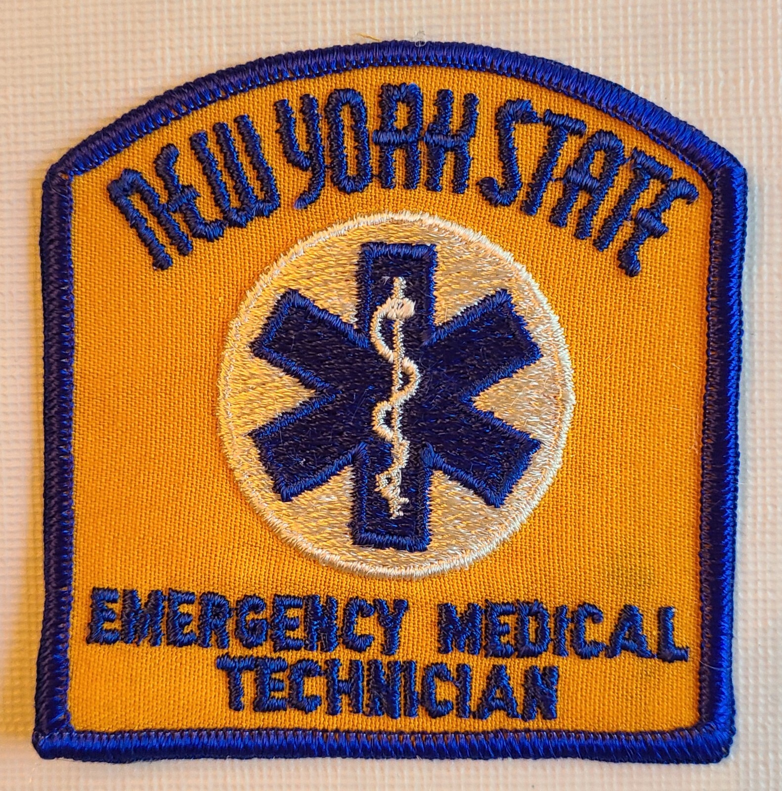 Patch New York State Emergency Medical Technician Never Used
