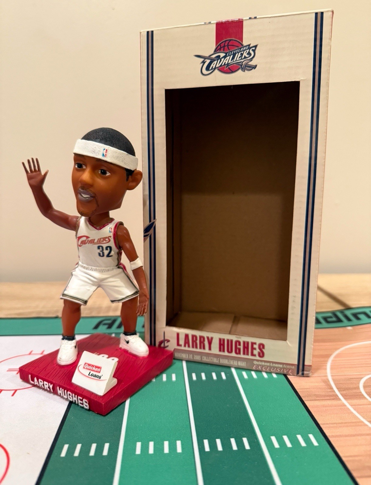 Larry Hughes Bobblehead Cleveland Cavaliers #32 NBA SGA 2005