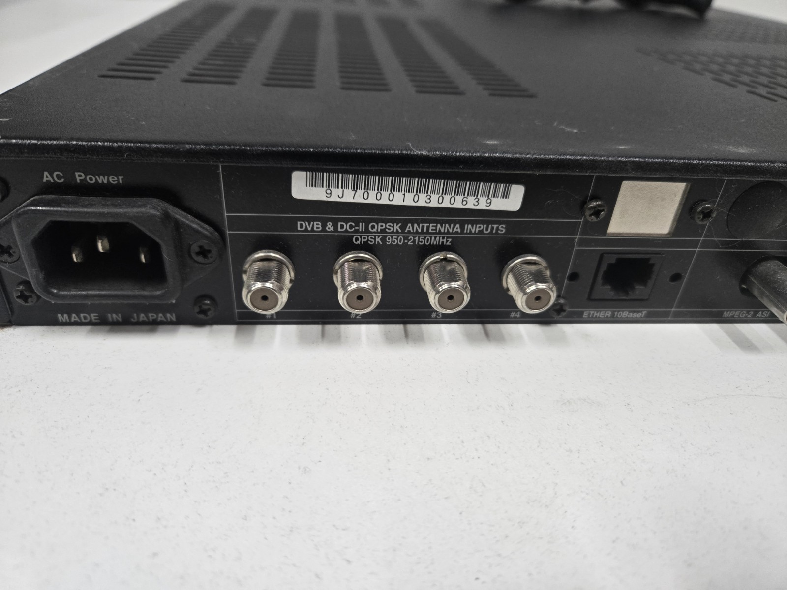 General Instrument DSR-4800 digital satellite broadcast receiver decoder MPEG-2