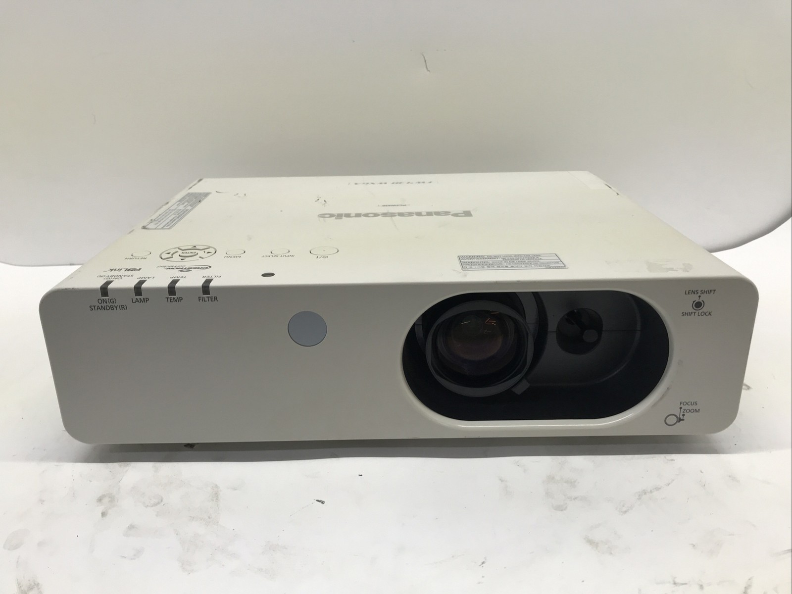 Panasonic PT-FW430U LCD Projector FW 430 WXGA BAD IMAGE 2175 Lamp Hours