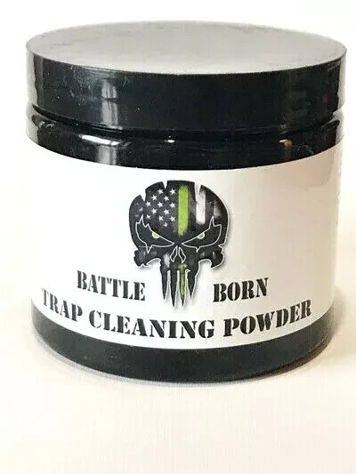 Battle Born Trap Cleaning Powder Steel Cleaner and Conditioner Made in USA