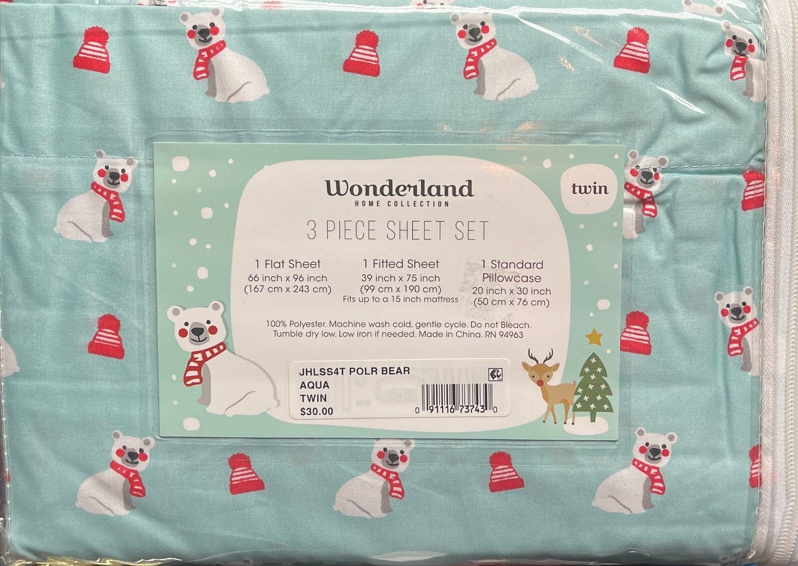 3 piece sheet set twin