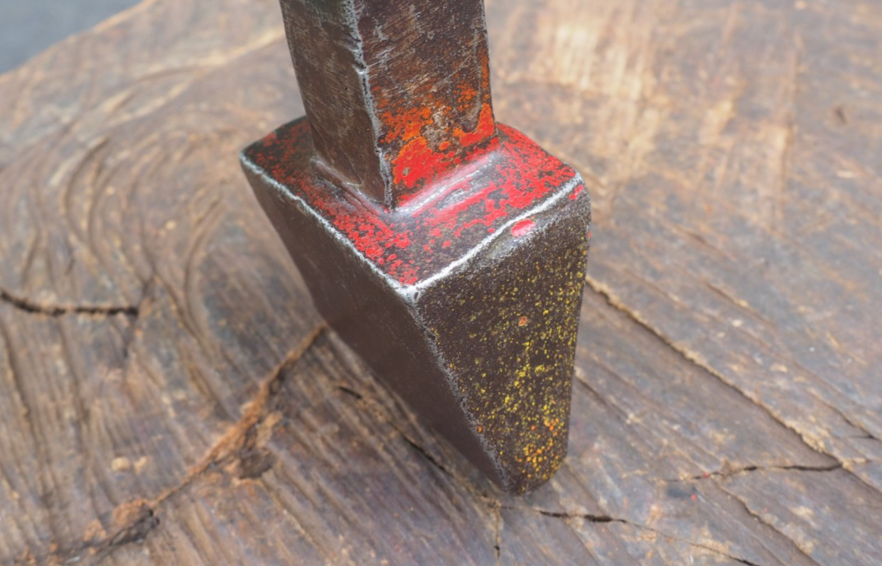 CLEAN 1/2" BOTTOM FULLER 1" HARDY BLACKSMITH ANVIL FORGE BLADESMITH CREASING OLD