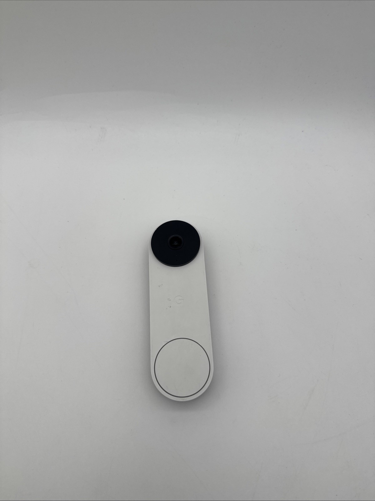 Google Nest Wired Video Doorbell Security Camera 2nd Gen Snow