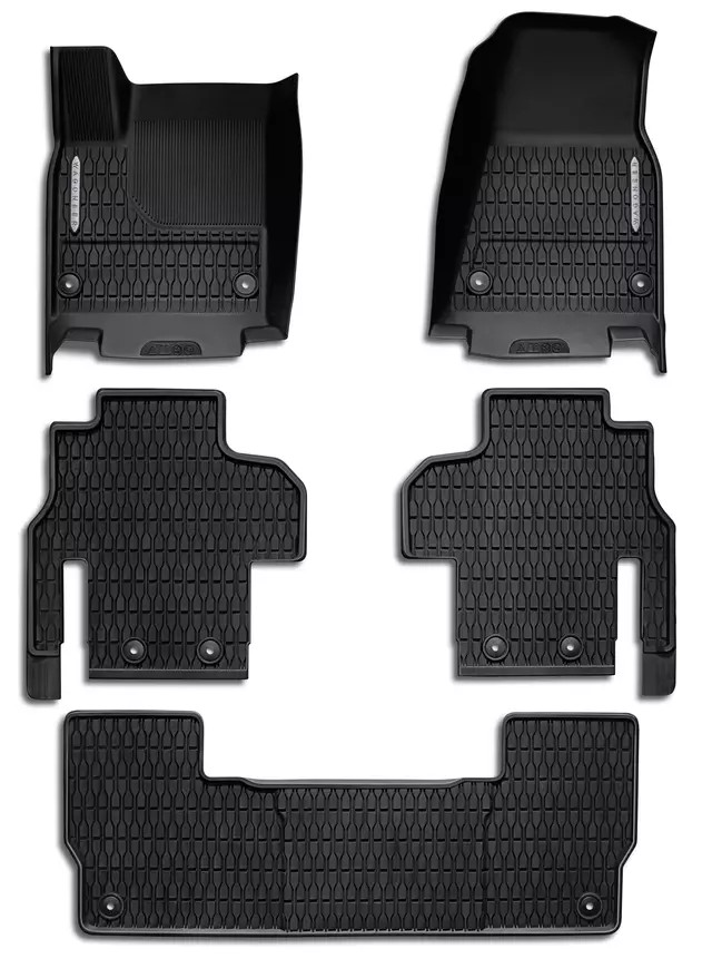 82216633AA All-Weather Floor Mats Jeep Grand Wagoneer (2022-2026) Mopar OEM