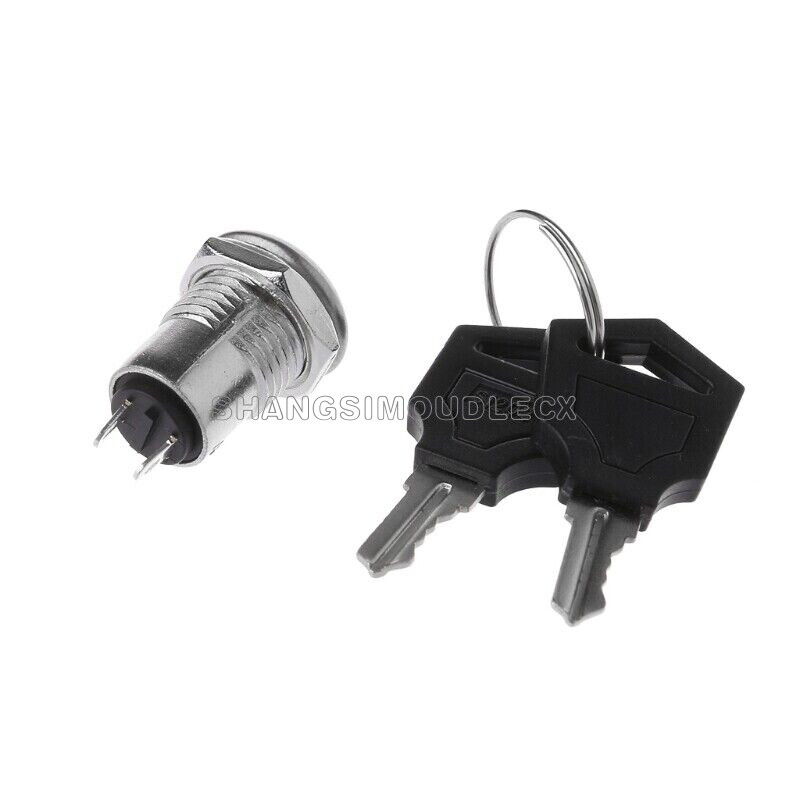2pcs S1203 security power locks phone lock electronic key switch key lock + keys