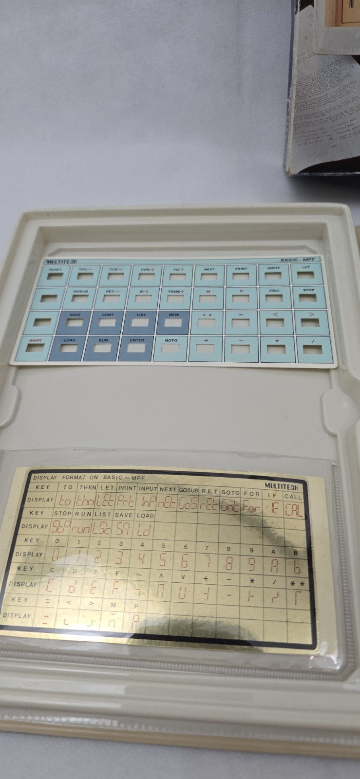 Micro-Professor MPF-1B, Z80- Tested Working, Retro, Vintage, Microcomputer