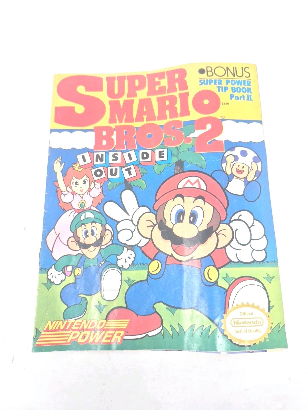 SUPER MARIO BROS 2 Inside Out Magazine-Very Good