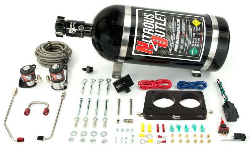 Nitrous Outlet Ford 2005-2010 Mustang GT Hardline Plate System (No Bottle)