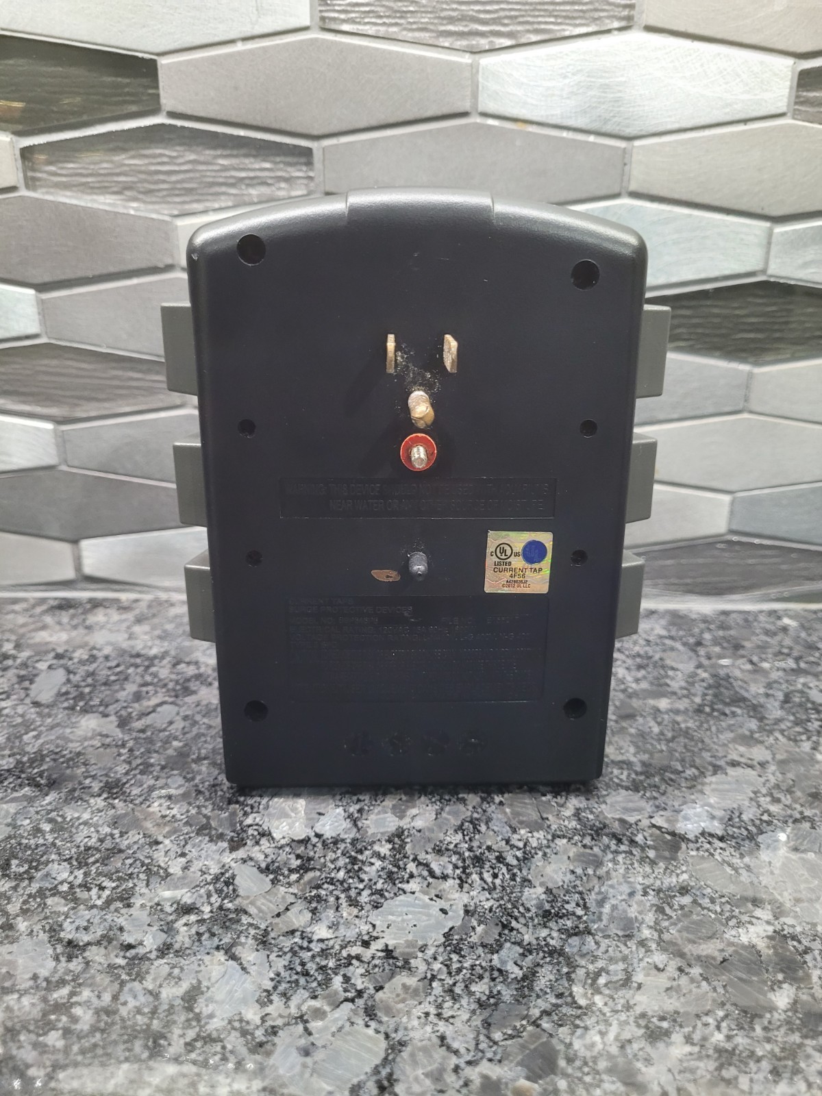Current Taps Model S9P646P6, Surge Protected 120 Volt 6 Outlets