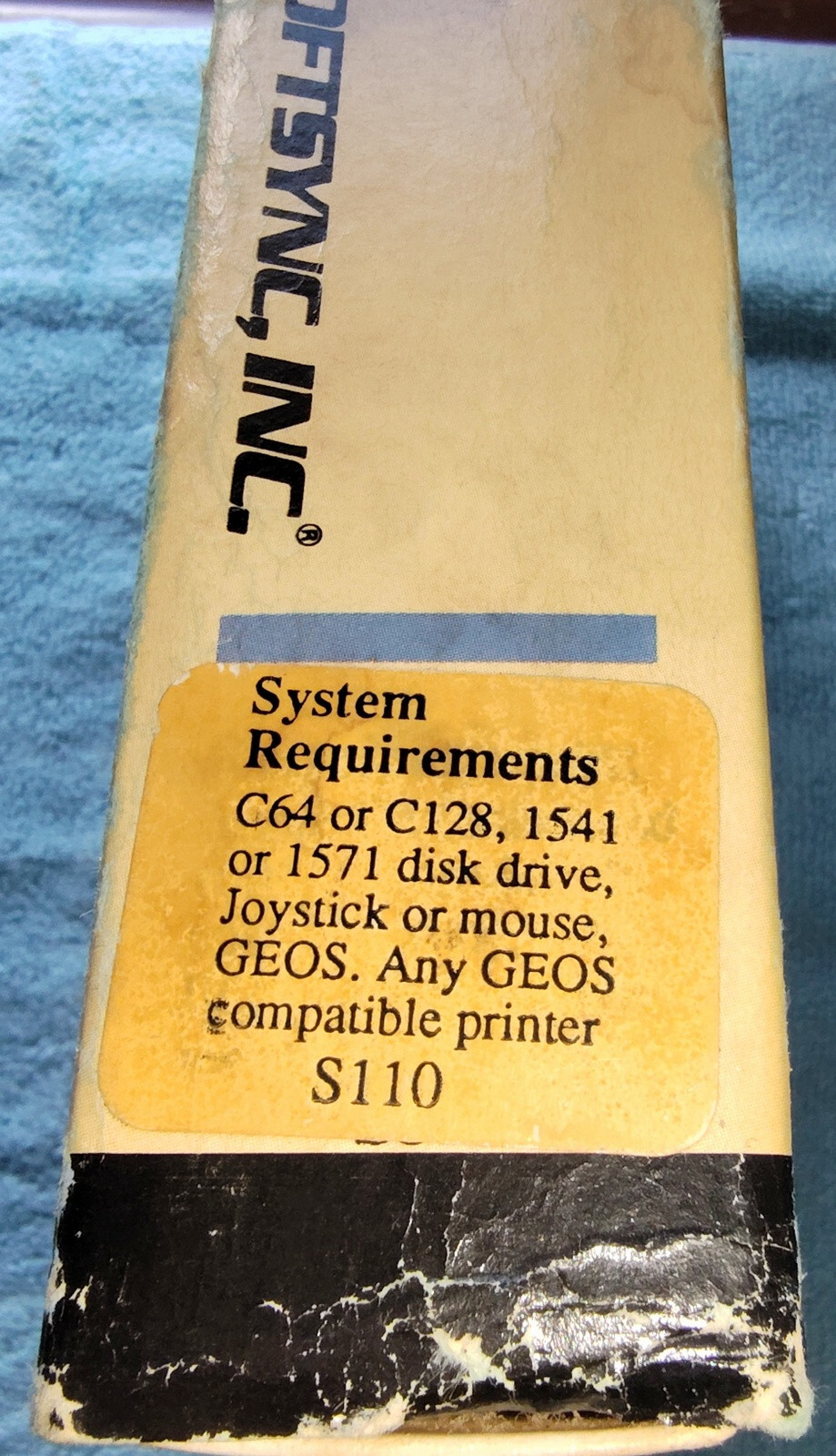 Softsync Personal Newsletter for Commodore 64 128 C64 5.25" Diskettes, Box 1987