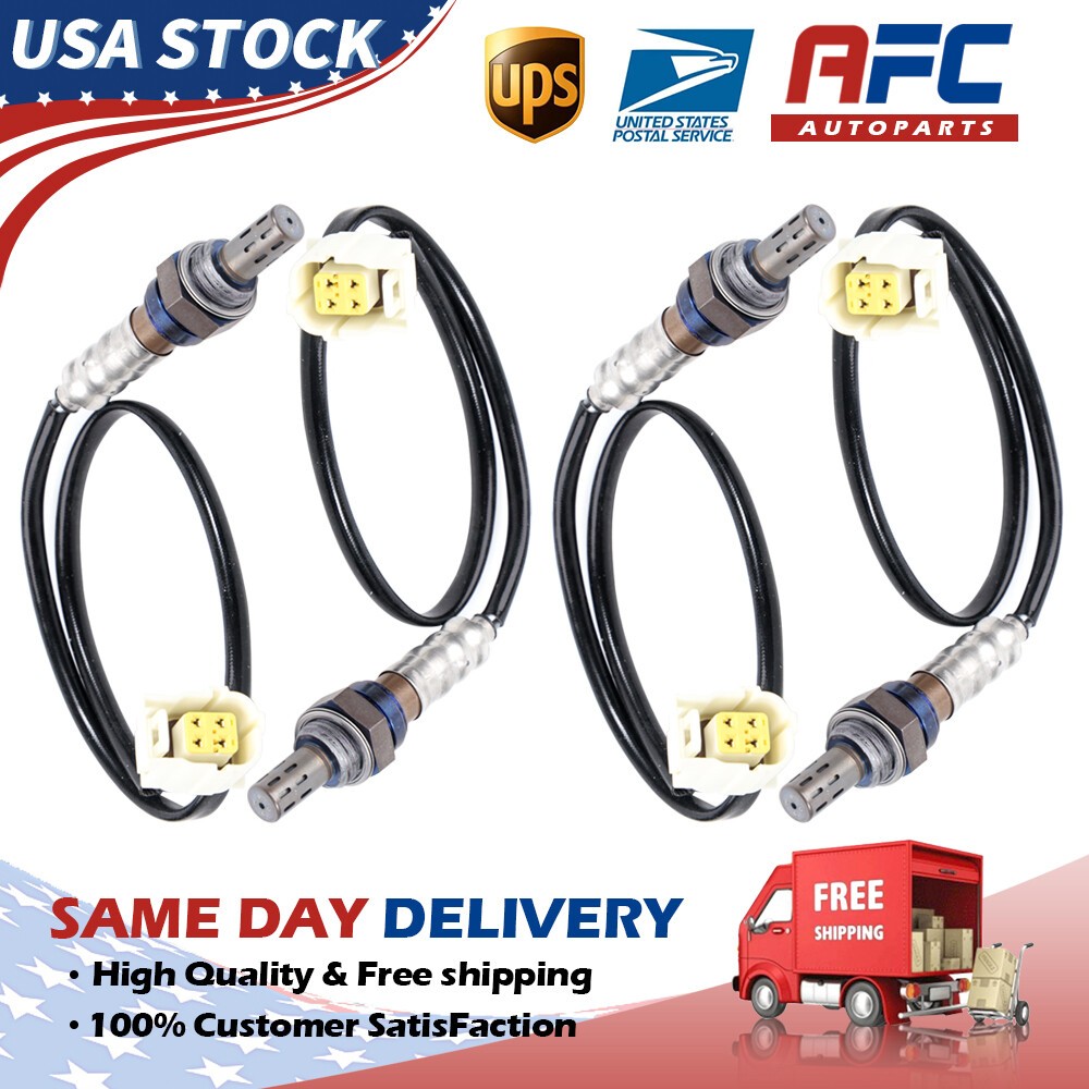 4X Oxygen O2 Sensors for 2006-2018 Dodge Charger 2.7/3.6/5.7/6.1/6.4L oem