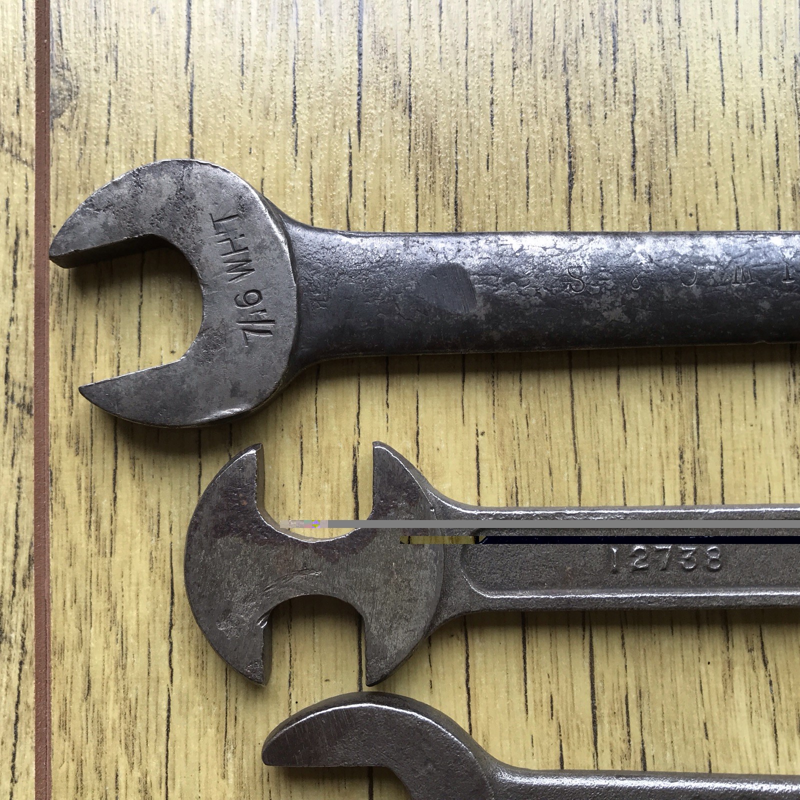 4 Vintage BOC Spanners Collectible.