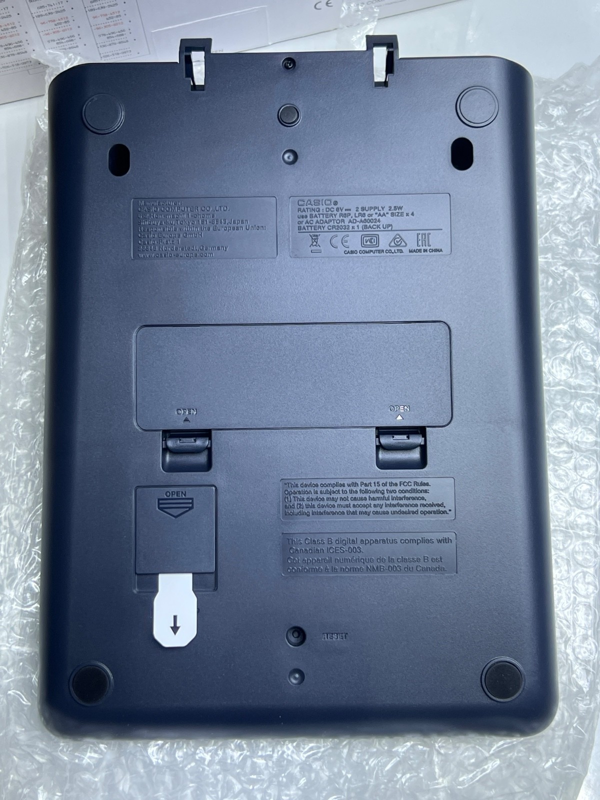 Casio HR-150RC Printing Calculator