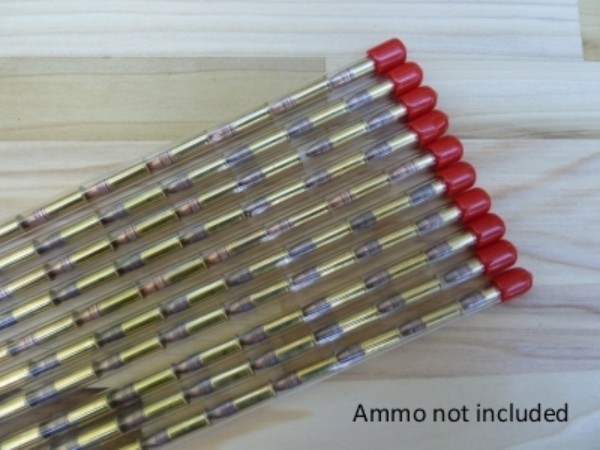22LR Speed Tubes - 15-Rd Speedloader for Tube Fed Rifles - 10 pack