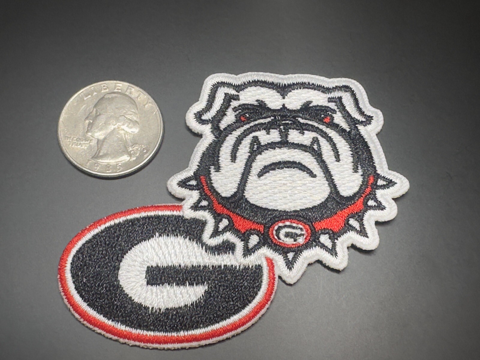 Georgia State Bulldogs Embroidered Iron On Patch