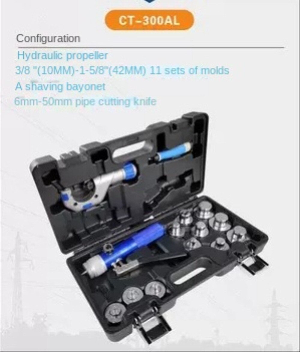 HVAC Hydraulic Expander Tool Kit Copper Expander, Hydraulic Expander