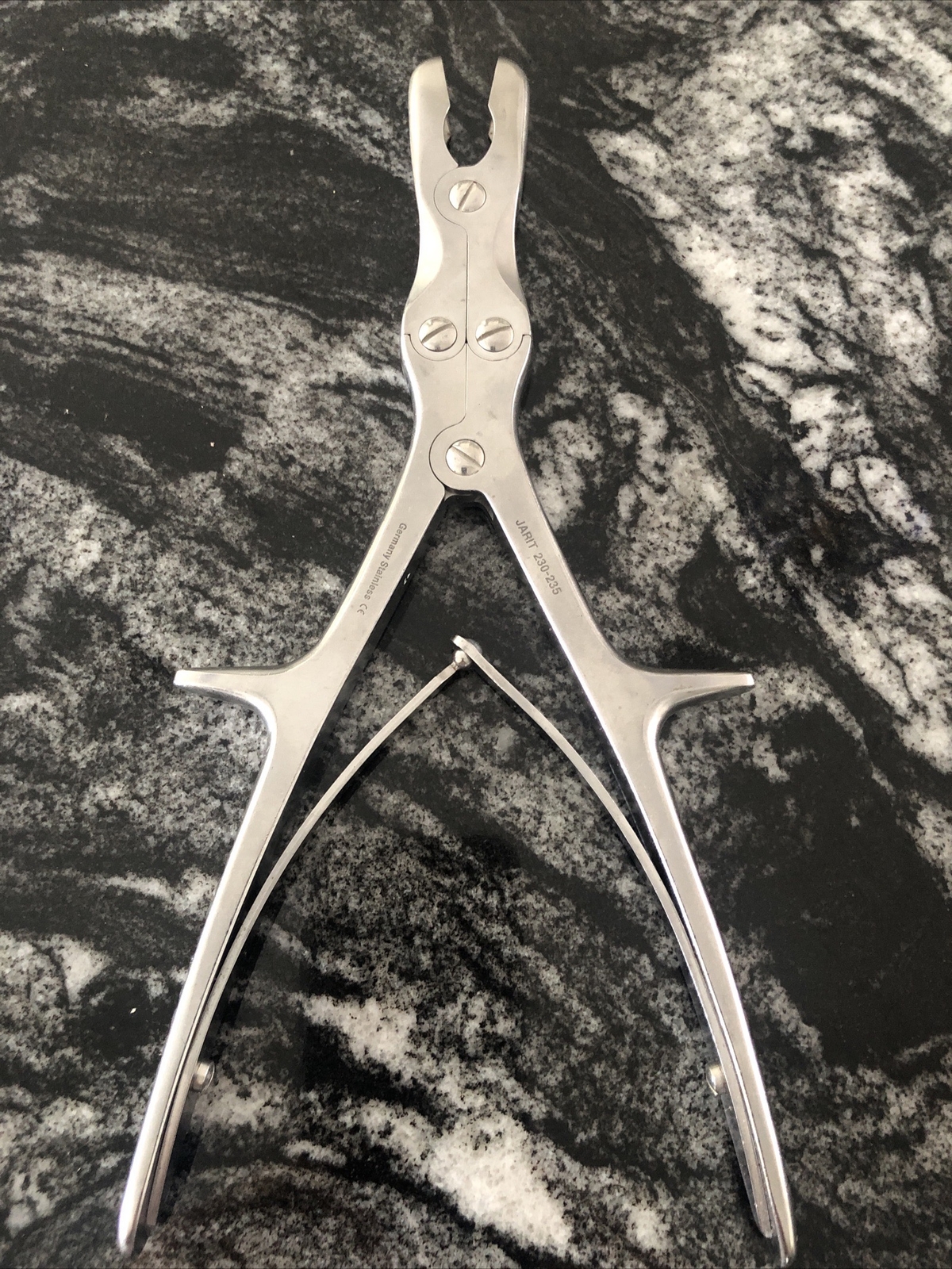 Stille-Luer  Rongeur, 10mm Bite, Str., 10”Double Action.  German Stainless.