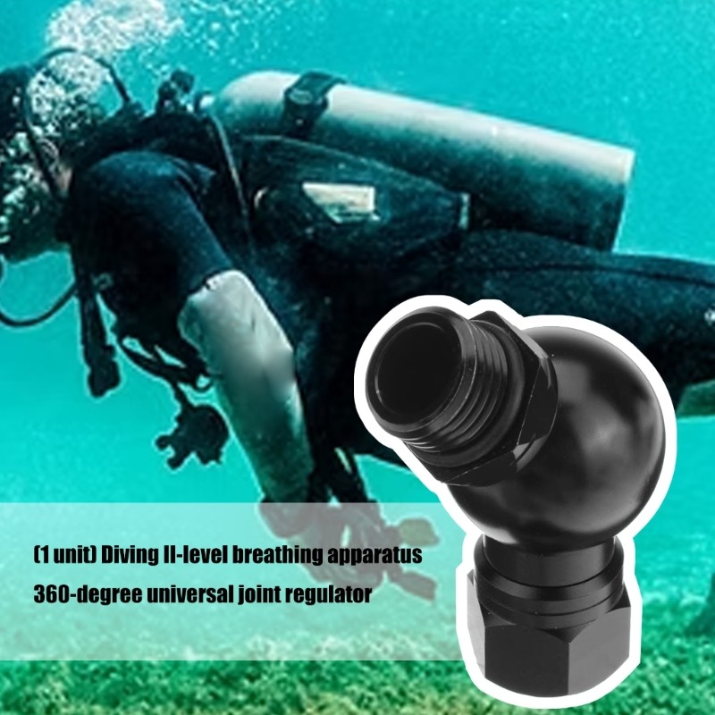 Scubas Diving Regulator Connector Portable Second Stage Regulator Adapter