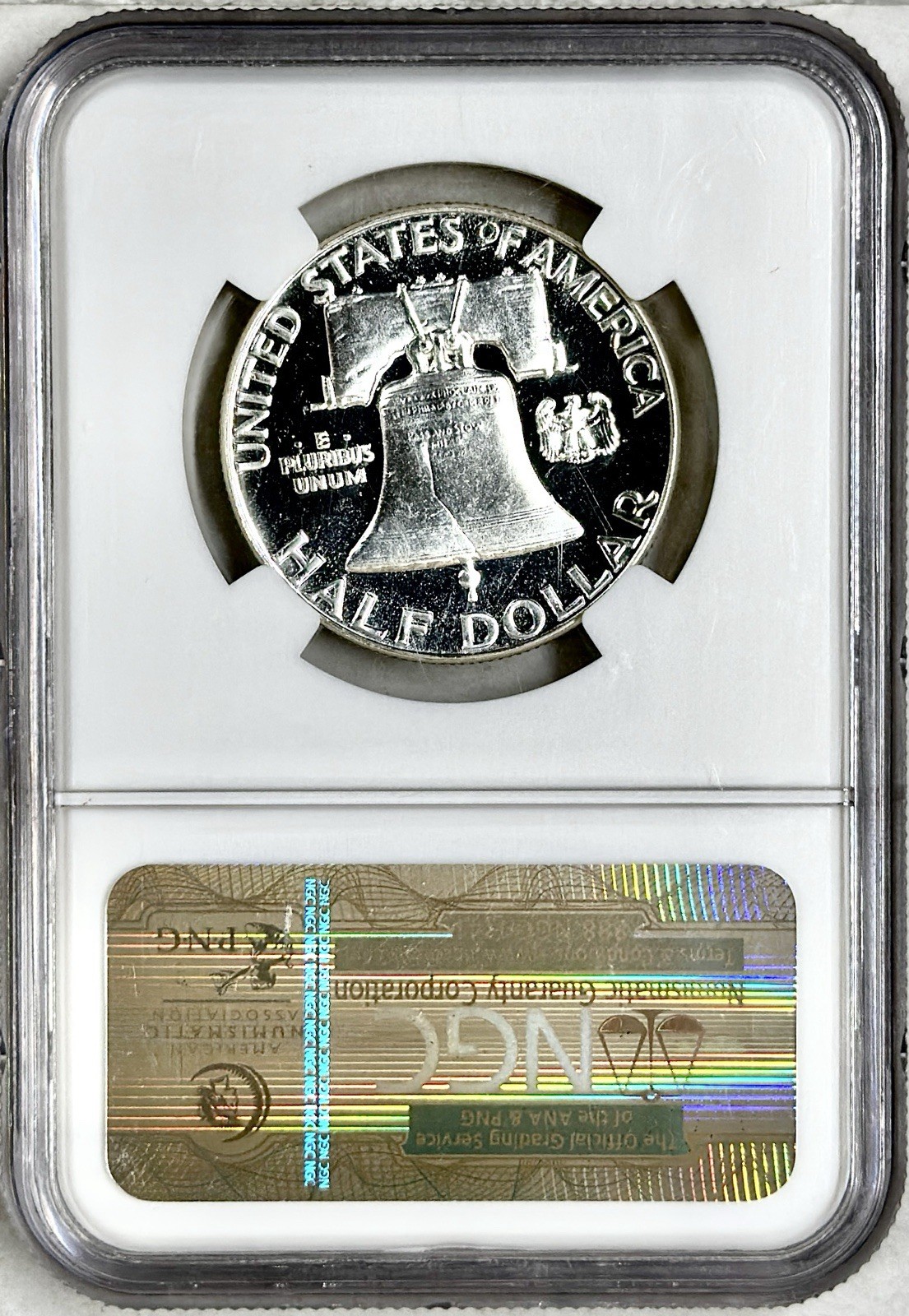 1955 FRANKLIN HALF DOLLAR PROOF NGC PR68 CAMEO