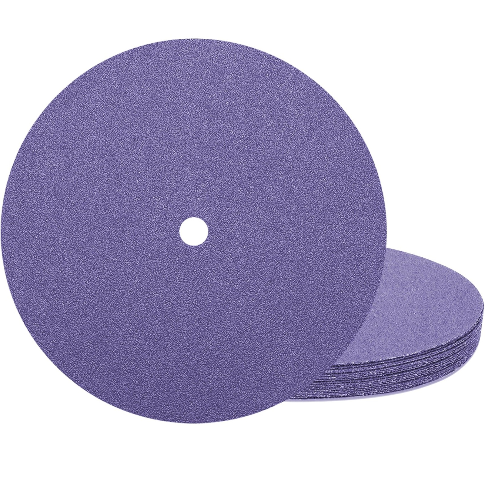 30 Pack 7" Sanding Disc for 2/3HP 500W Lawn Mower Blade Sharpener