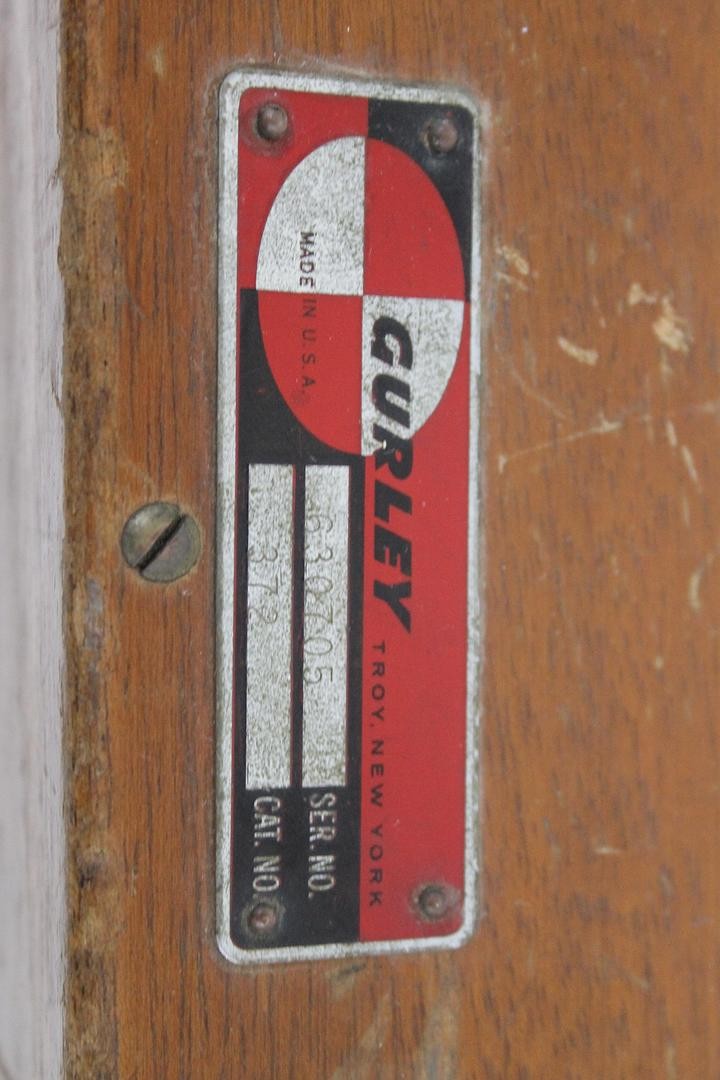 Gurley 372 Transit Surveyors Instrument