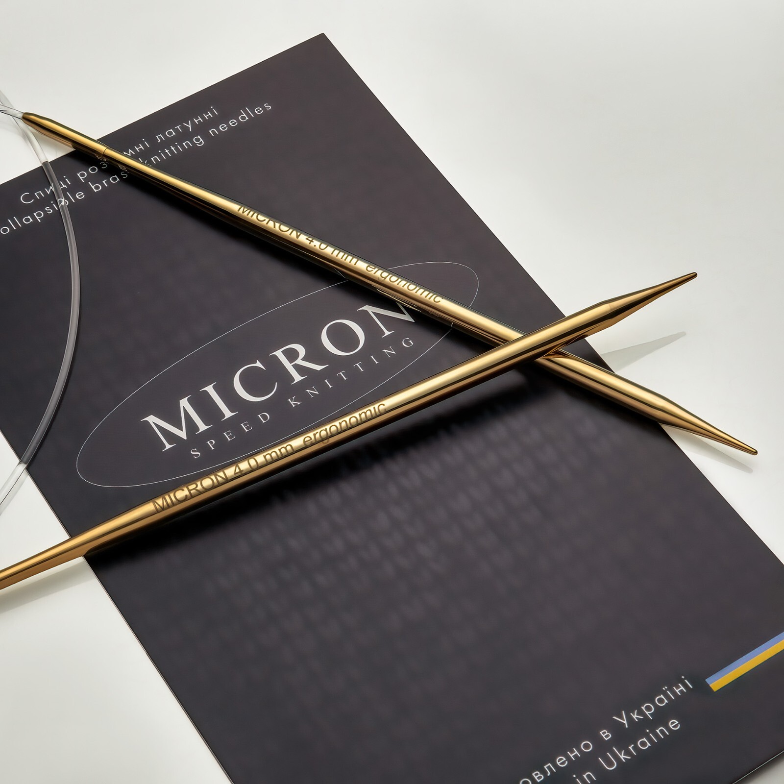 Micron interchangeable knitting needles Shortened Ergonomic