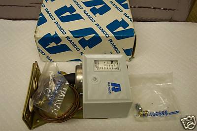 RANCO 010-1093 LOW PRESSURE CONTROL SPST 10"VAC TO 100PSI NEW IN BOX