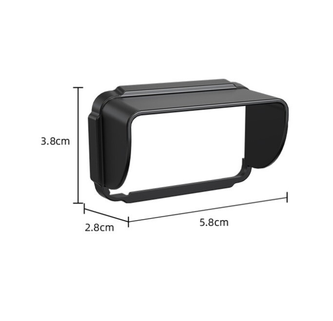 Black Screen Sunshade Display Screen Protective Cover For DJI OSMO POCKET3