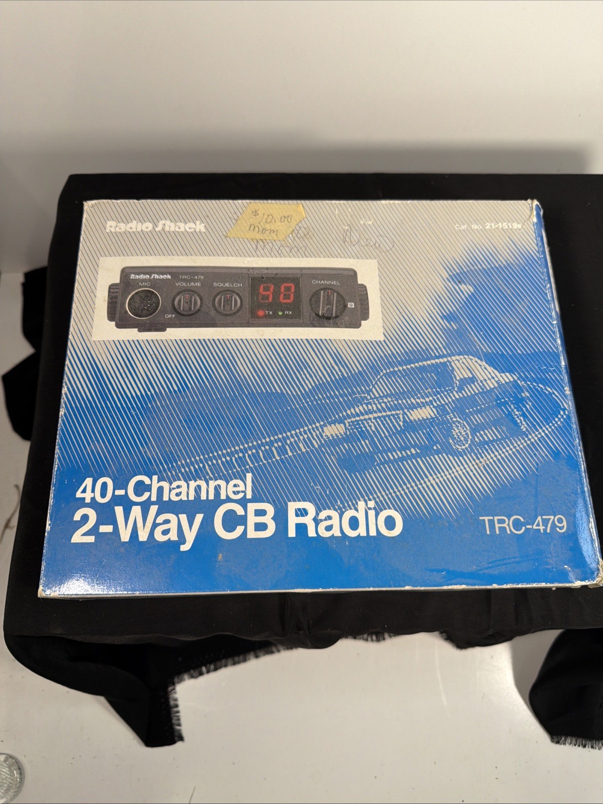 Radio Shack TRC-479 40 Channel 2-Way CB Radio Realistic w/ Mic TRC479 CB Vtg