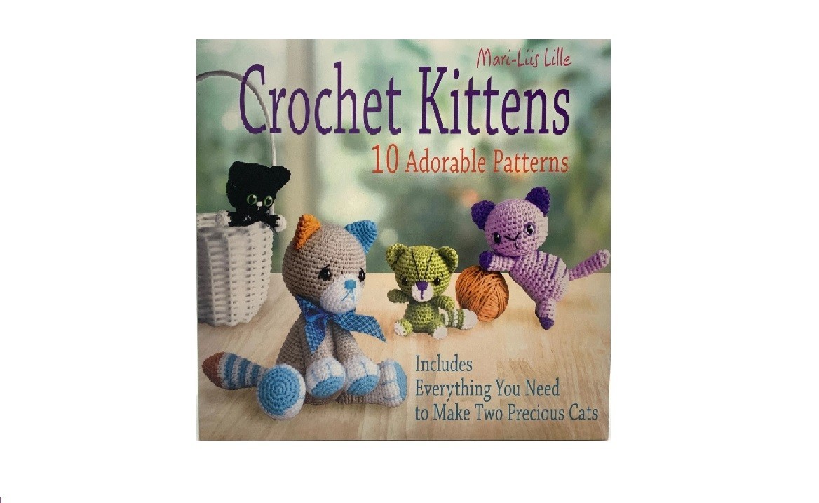 Crochet Kittens Kit By Mari-Lüs Lille New Open Box Complete Cat Lovers