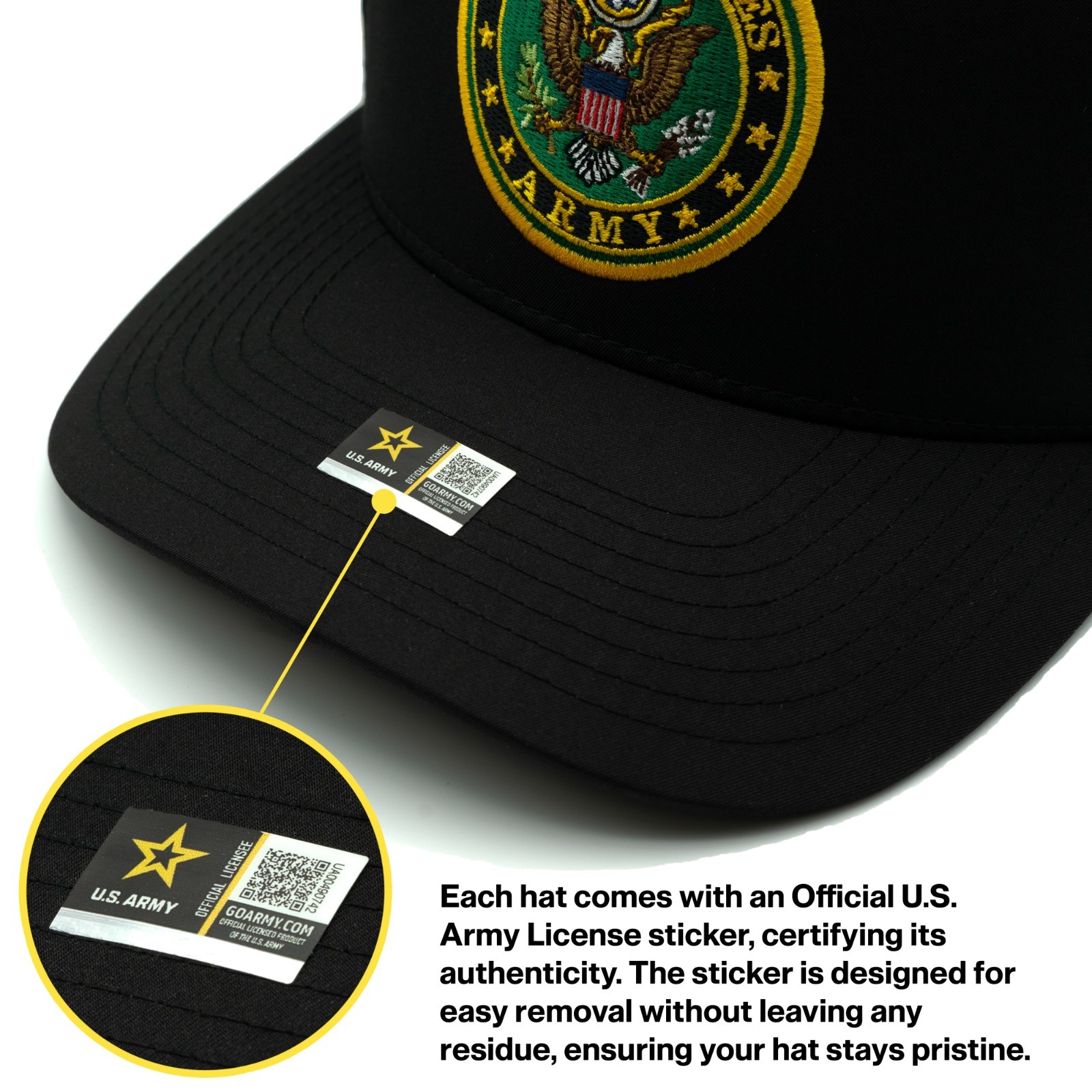 Vietnam Veteran Army Trucker Hat Official Licensed Adjustable Cap