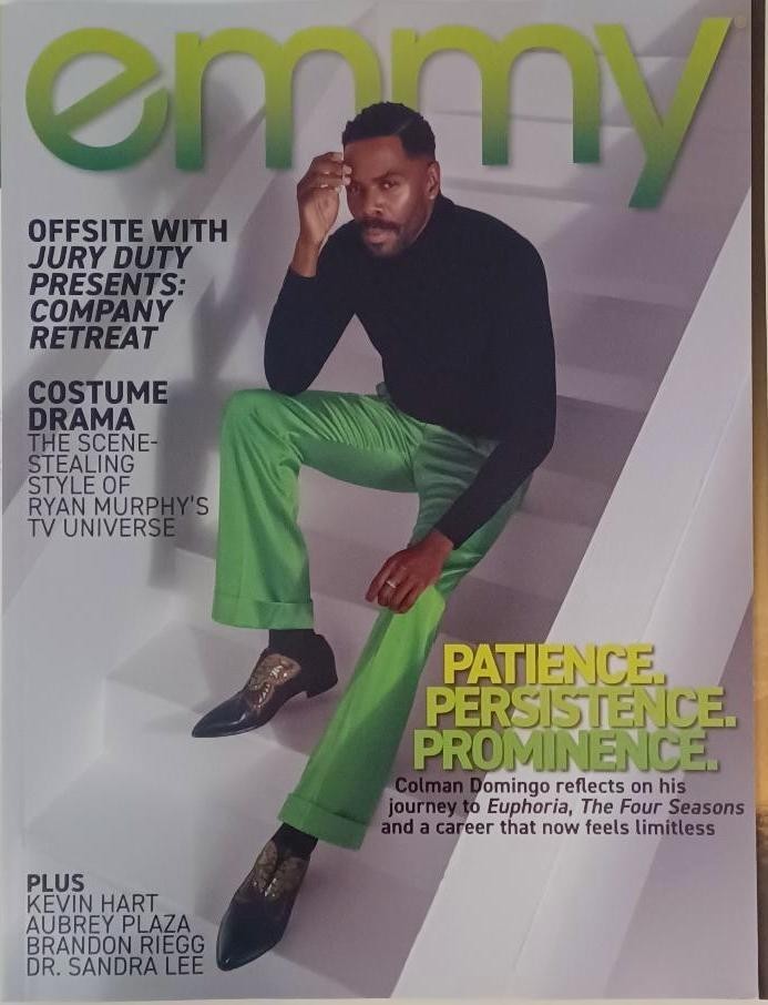 EMMY MAGAZINE 2026 #4 COLMAN DOMINGO EUPHORIA JURY DUTY COMPANY RETREAT FYC ADS