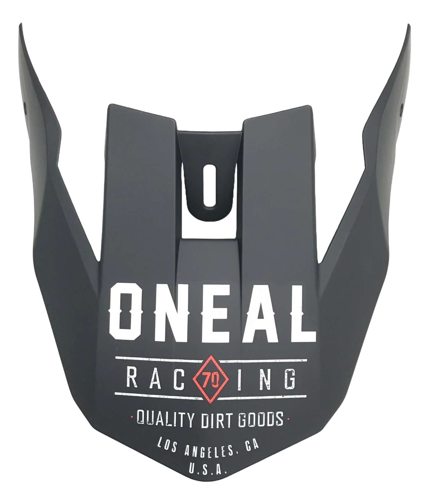 O'Neal 3 SRS Dirt Helmet Replacement Visor/Peak Black/Gray