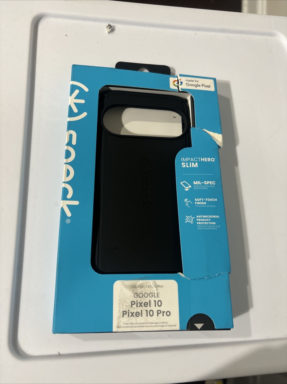 Speck - ImpactHero Slim Case for Pixel 10 Pro Pixel 10 black