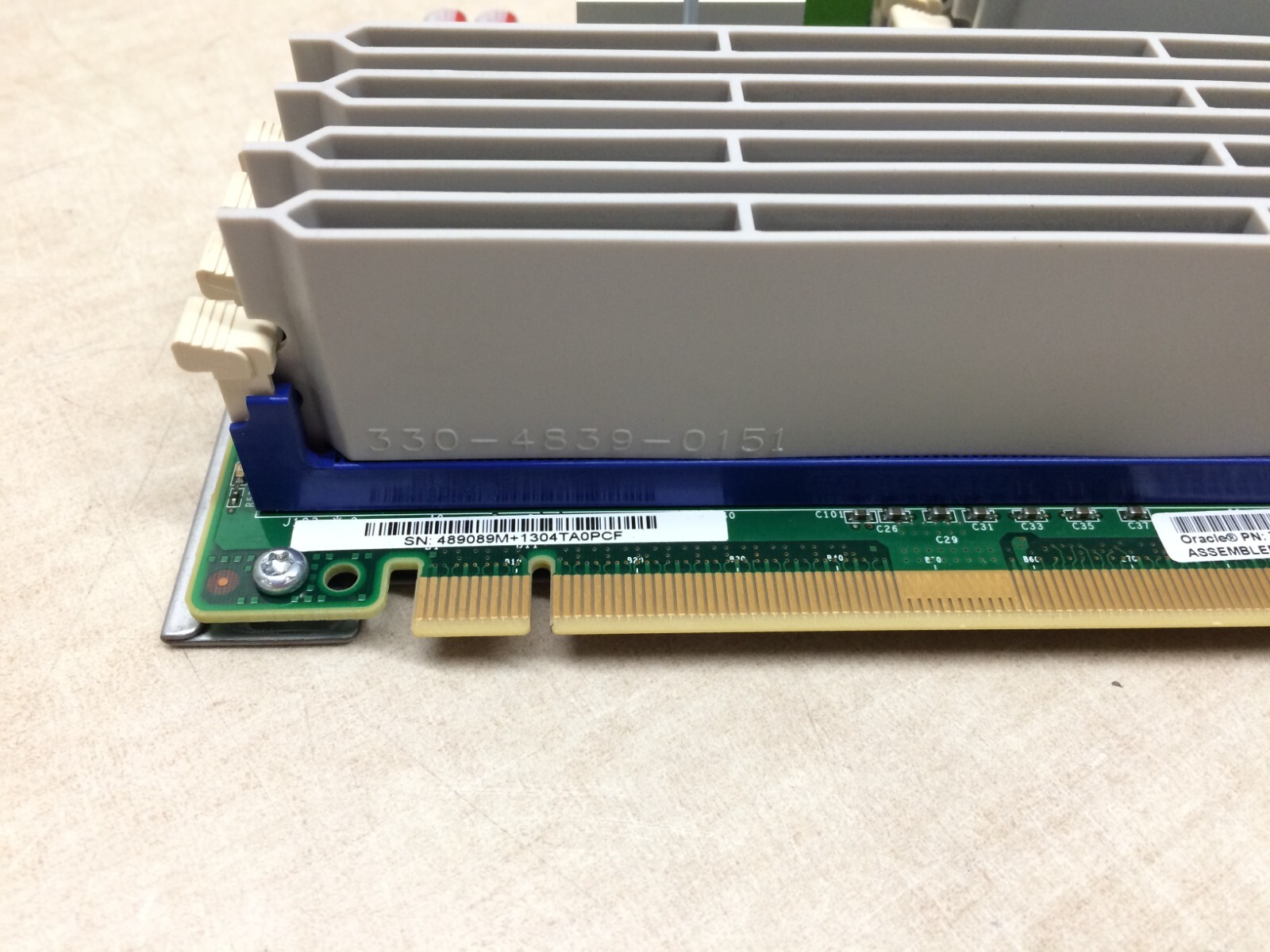 Oracle 7051515 Memory Riser Board Module 7051516 MR V2 Sun 489089M