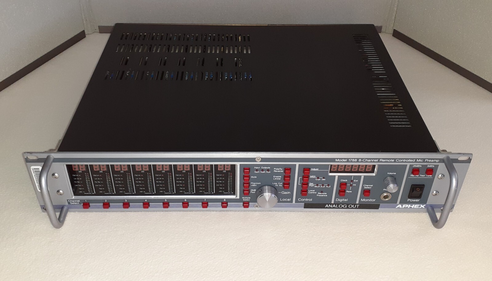 Aphex Model 1788 8-Channel Remote Controlled Microphone Preamplifier