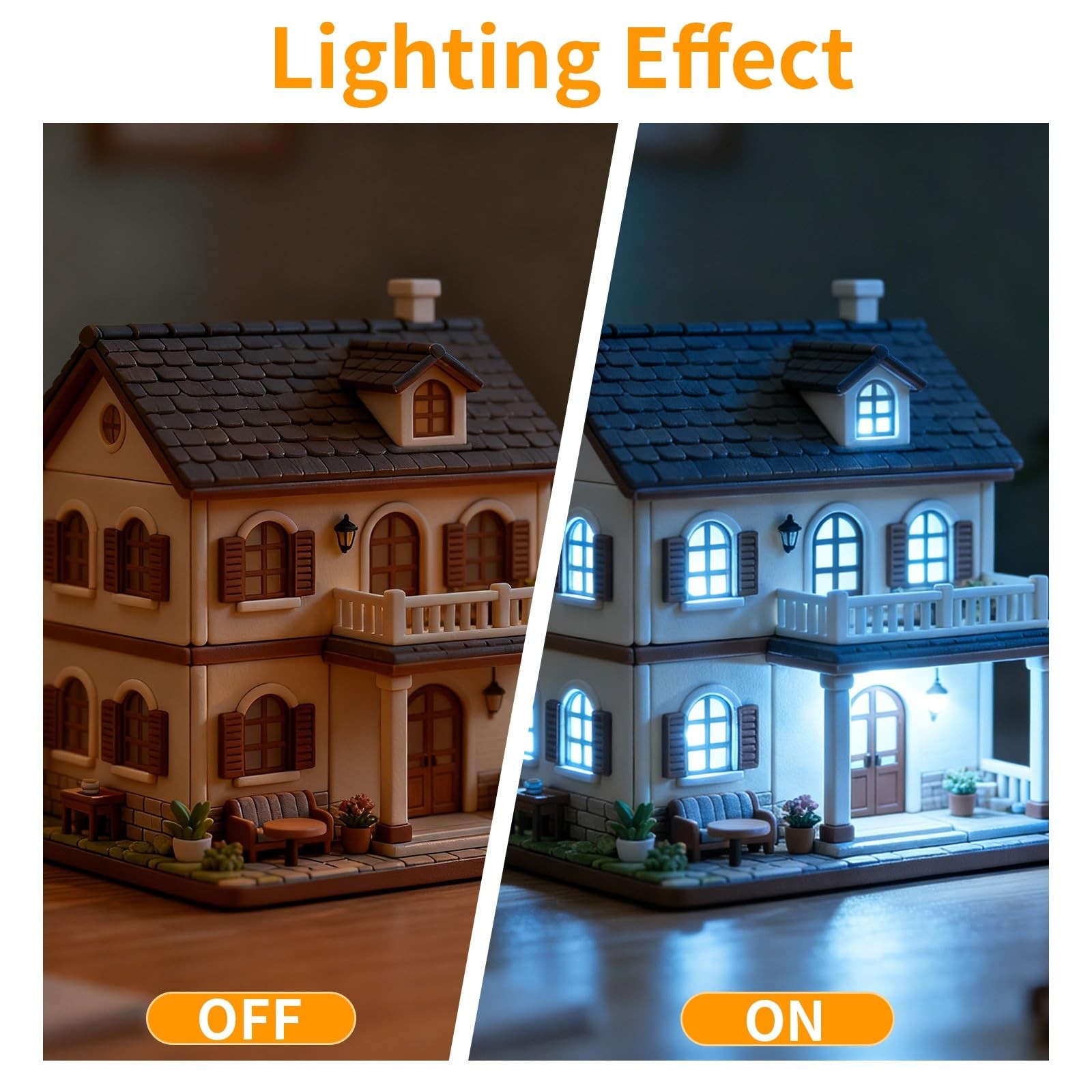 12 Pack Mini LED Lights, Cold White Small LED Light, Mini Spotlights for Disp...