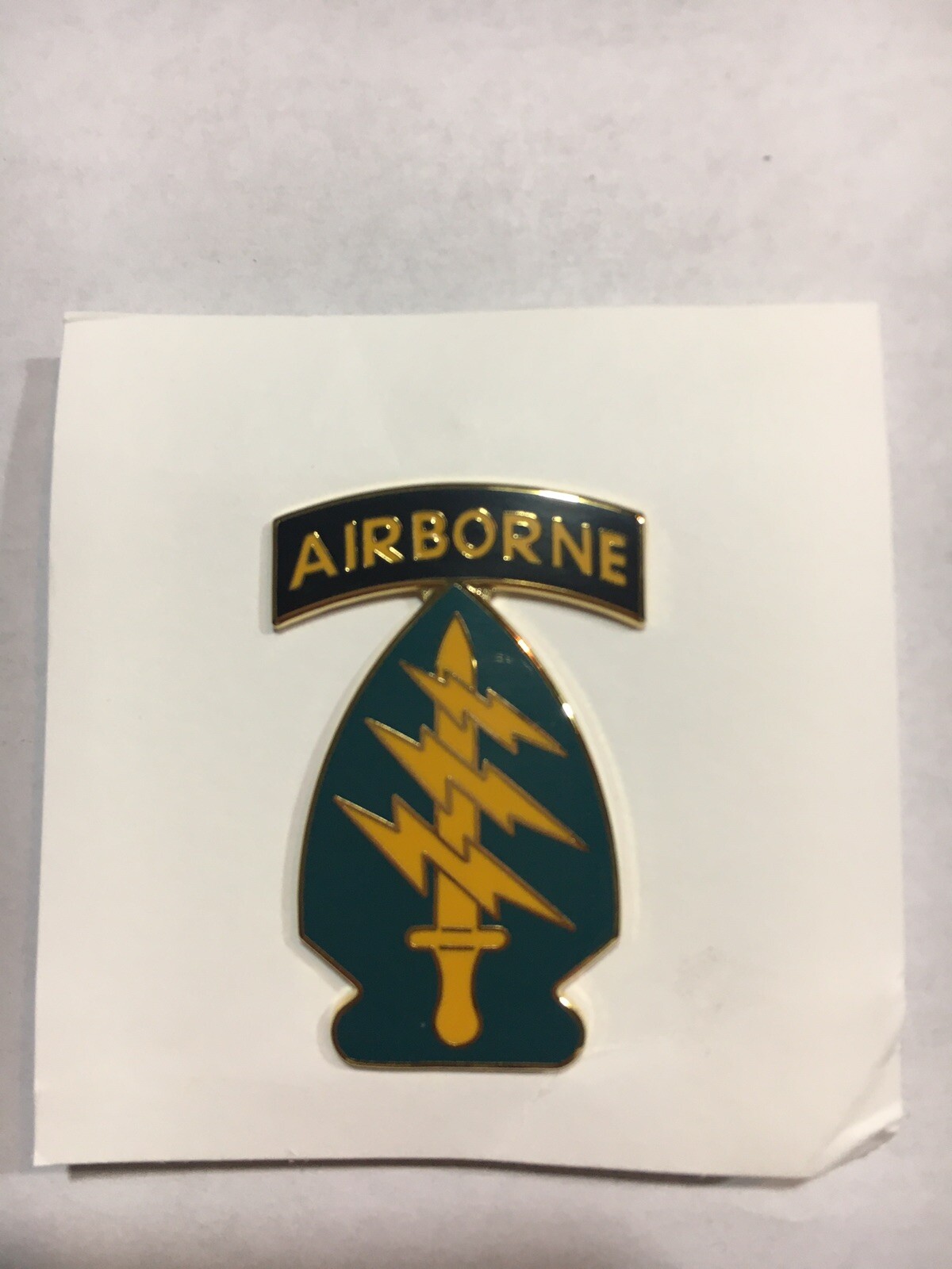 ASU / Special Forces, Airborne Tab, Combat Service Identification Badge,CSIB