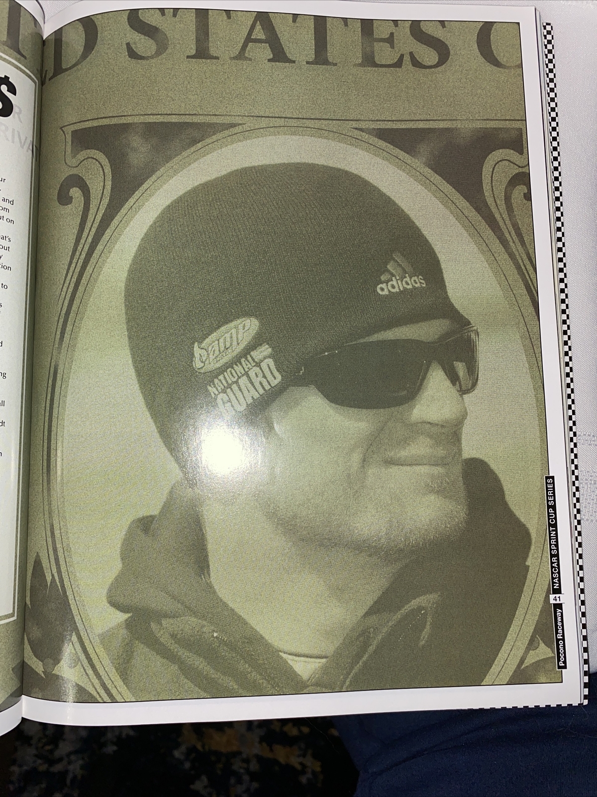2008 Pocono 500 program June 8, 2008 autographs