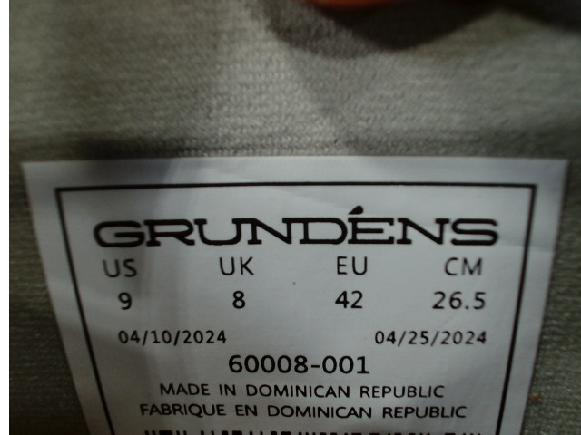Grundens Men's Deck Boss Ankle Boots Size 9