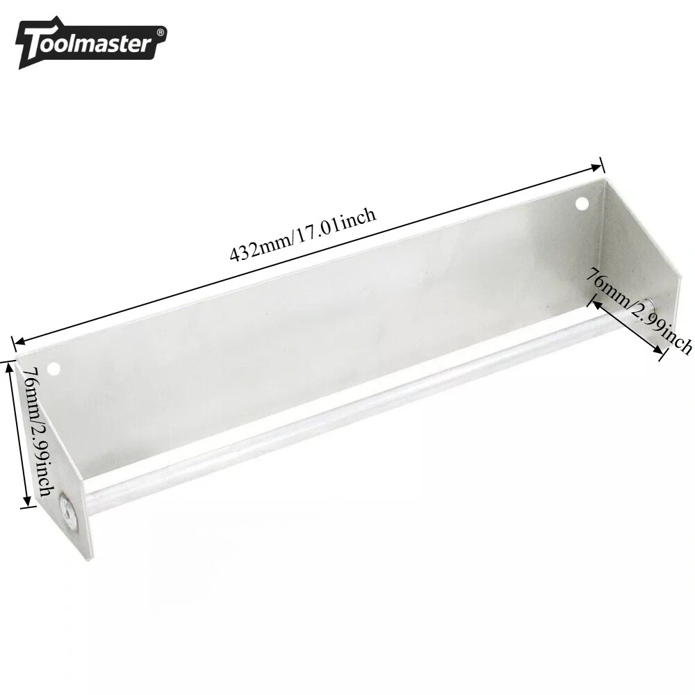 Aluminum Tie Down Hanger Holder Rack for Trailer Garage Storage Organizer Silver