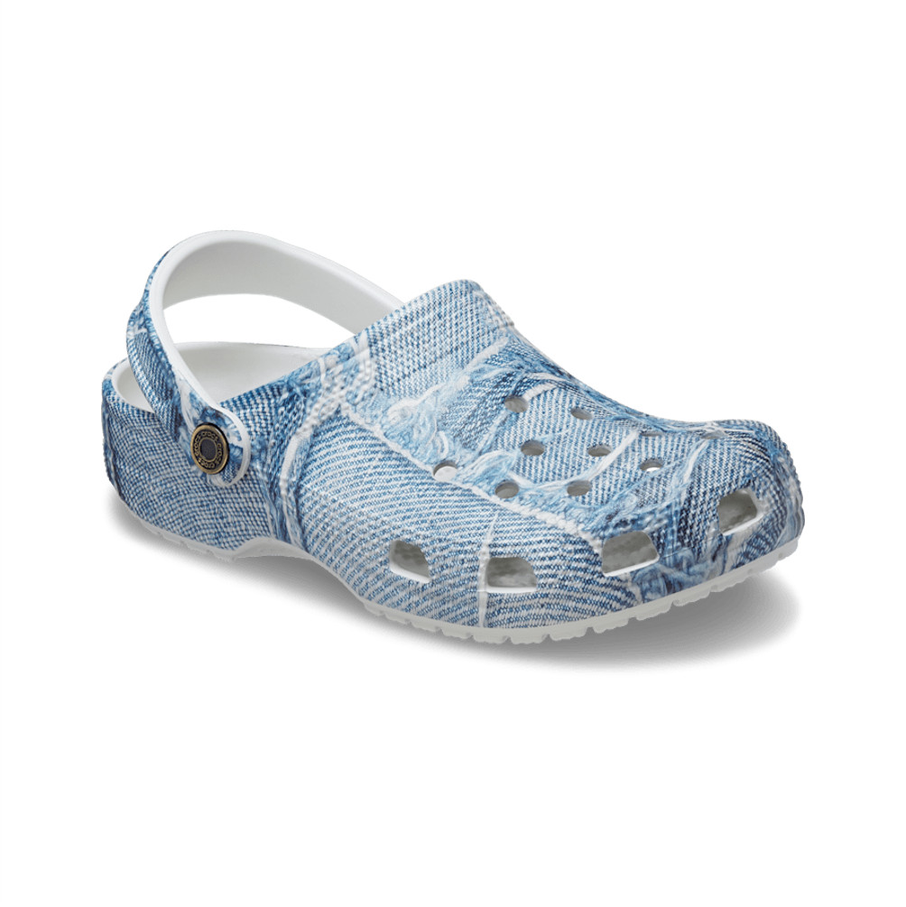 NEW CROCS CLASSIC DENIM CLOG 210402-4MH LIGHT DENIM BLUE UNISEX