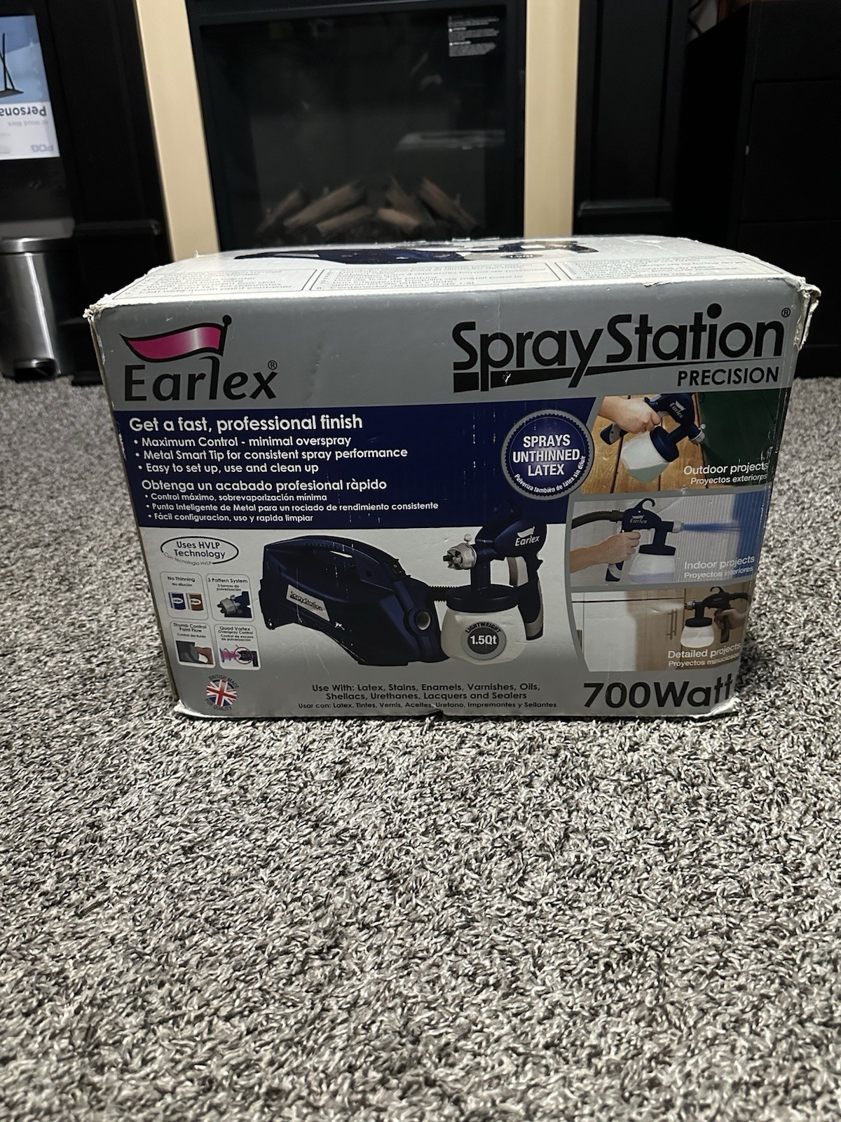 Earlex Spray Station Precision 700 Watt Used