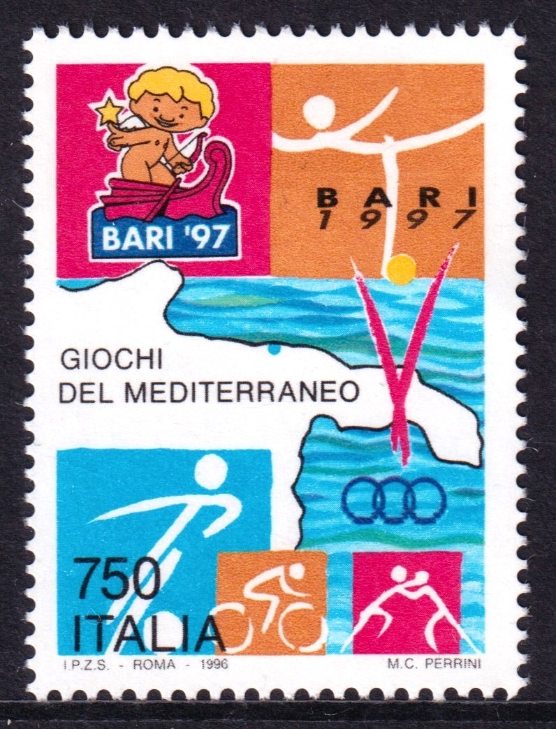 Italy 1996 Mediterranean Games Mint MNH SC 2106